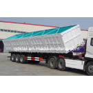 Cimc 3alxes Side Dump Semi Trailer/ 100ton Side Dumper Trailer
