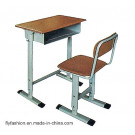 Classic Cheap Single Student Desk and Chair School Desk