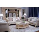 Classical Wooden Livingroom Furniture Sofa Set