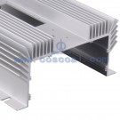 Clear Anodized Aluminium/Aluminum Extruded Industrial Profile