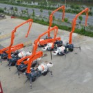 Concrete Mixer Boom Pump in One Concrete Machine