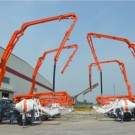 Concrete Mixer Powerful Function Mixing Boom Pump