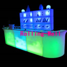 Cool Luminous Bar Counter Furniture Plastic LED Bar Counter