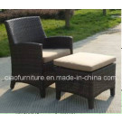Cozy Outdoor Furniture Rattan Chair with Ottoman (CF773C)