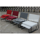 Cozy Outdoor Round Wicker Chair with Ottoman (CF8050)
