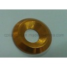 Custom Aluminum Auto Lathe Anodized Countersunk Washer