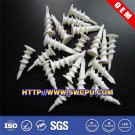 Customized Mould/Machining Black/White Plastic Rivet/Screw/Nut