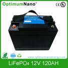 Deep Cycle Energy Storage 12V 120ah UPS Battery LiFePO4