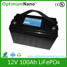 Deep Cycle Life 12V 100ah LiFePO4 Battery for Electric Boat