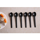 Dinnerware Set Flatware Set Black Spoon