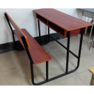 Double Attached Desk and Chair School Furniture (SF-51D)