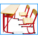 Double Desk and Chair/High Student Desk and Chair/School Furniture (SF-56)
