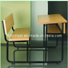 Double Desk and Chair/School Furniture