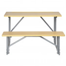 Double Table and Chair