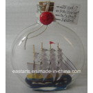 Drift Glass Bottle Wooden Decoration Marine Gifts (DF1106-7)