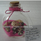 Drift Glass Bottle Wooden Decoration Marine Gifts (DF113)