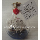 Drift Glass Bottle Wooden Decoration Marine Gifts (DF430-7)