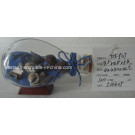 Drift Glass Bottle Wooden Decoration Marine Gifts (DF507)
