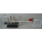 Drift Glass Bottle Wooden Decoration Marine Gifts (DF837C)