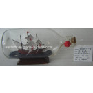 Drift Glass Bottle Wooden Decoration Marine Gifts (DF843-13)