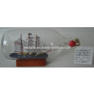 Drift Glass Bottle Wooden Decoration Marine Gifts (DF843-5)