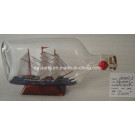 Drift Glass Bottle Wooden Decoration Marine Gifts (DF847-5)