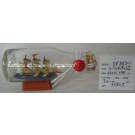 Drift Glass Bottle Wooden Decoration Marine Gifts (DF863C)