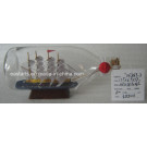 Drift Glass Bottle Wooden Decoration Marine Gifts (DF869-3)