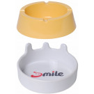 Eco-Friendly Daily Use Plastic Melamine Ashtray (TS6008)