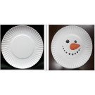 Eco-Friendly Food Storage100% Melamine Plate (TS2131)