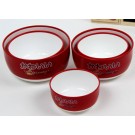 Eco-Friendly Kitchenware Christmas Food Storage with Ceramic Appearance (ML2501)