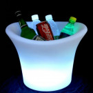 Economic Food Grade Acrylic Ice Buckets with Lighting