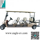 Electric Golf Car, Eg2068ksf, 8 Seats with Dumper Seat, CE Approved