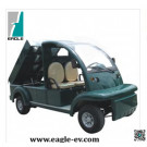 Electric Utility Car, 2 Seats, with Hydraulic Lifted Cargo Bed, Eg6063t