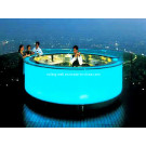 Event LED Furniture /Luxury LED Circle Counter /LED Bar Counter