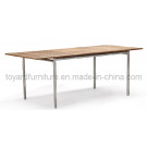 Extendable Patio Dining Table-Garden Outdoor Teak Furniture (D571)