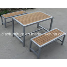 F-Outdoor Bar Furniture Set with Teakwood Table and Chair