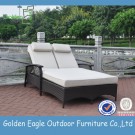 Fashion Design Miami Rattan Furniture Sun Lounger