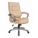 Fashionable PU Leather High Back Office Executive Swivel Chair (Fs-8719)