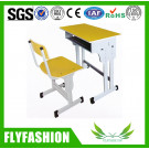 Flyfashion High Quality Single Student Desk and Chair School Furniture