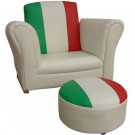 Furniture Children Living Room Sofa Made of Leather (Y-30)