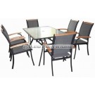 Garden Furniture, Outdoor Furniture, Dining Chair and Table (PAT-6006)