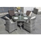 Garden Garden Furniture, Outdoor Rattan, Patio Wicker Dining Table and Chair (PAD-1601)