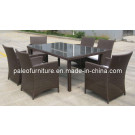 Garden Outdoor Patio Wicker Rattan Dining Set (PAD-005)