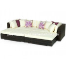 Garden Patio Outdoor Rattan Wicker Sofa Set (PAS-1102A)