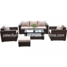 Garden Patio Wicker Outdoor Rattan Sofa Set (PAS-060B)