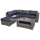 Garden Patio Wicker Rattan Outdoor Sofa (PAS-1303)