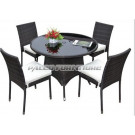 Garden Rattan Dining Set (PAD-079B)