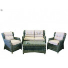 Garden Rattan Outdoor Patio Wicker Sofa Set (PAS-1121)