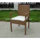 Garden Rattan Patio Chair Wicker Dining Chair